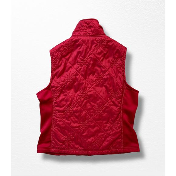 LL Bean Women’s Quilted Sherpa Lined Vest, Size M - Picture 4 of 13